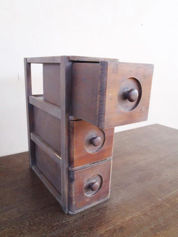 Wooden 3 Drawer Cabinet